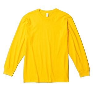 24 couleurs 210 Gsm 17s 100% coton pour hommes à manches longues unisexe basique col rond personnalisé blanc T-shirt uni pour hommes - Product Image 6