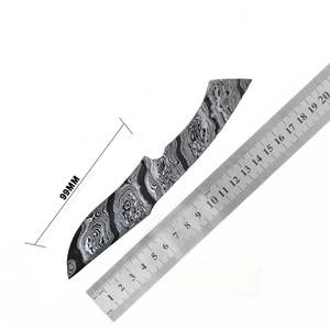 ใบมีดเปล่าสำหรับทำจากเหล็กดามัสกัส - Product Image 1