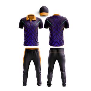 Uniforme de Cricket Reversible Estampado de Fábrica, Ropa Deportiva de Softbol, 100% Poliéster, Personalizado OEM para Adultos - Product Image 4