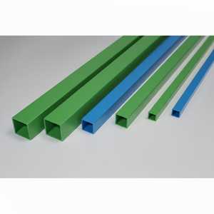 Profils d'extrusion en plastique carré en PVC rigide de qualité meubles sur mesure OEM, PVC carré direct d'usine - Product Image 4