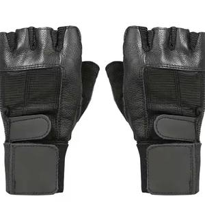 Guantes de Halterofilia de Medio Dedo Transpirables de Poliéster y Algodón, Estilo Elegante, Personalizados, Hechos en Pakistán, de la Mejor Calidad, Precio al por Mayor - Product Image 5