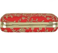 Magnifiques pochettes bohèmes vintage en forme d'enveloppes, brodées à la main avec des motifs dorés, fermeture magnétique, pour cadeaux de mariage