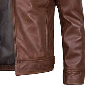 Men's Black Leather Jacket <b>Canvas</b> Eco-Friendly Waterproof Oversized Loose Fit Streetwear High Quality HARLEQUIN INDUSTRIES - Product Image 6