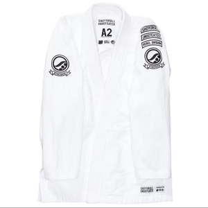 Nuevo modelo hecho a medida de alta calidad Fighter Gi 450 Gsm Shoyorol Gl lote #31 Fighter Brazilian Jiu Jitsu Kimono RRI-JJ-23 - Product Image 1