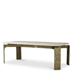 Bodega Rectangular Dining <b>Table</b> Set Modern Minimalist Design Assembled and Extendable <b>Walnut</b> Wood Frame for Kitchen Hotels - Product Image 1