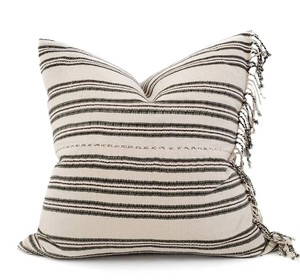 Luxury Neutral Morocco Cotton Tufted Throw Pillow Covers 18 X 18" Decor Accent <b>Cushion</b> Covers <b>Set</b> for Couch <b>Sofa</b> - Product Image 6