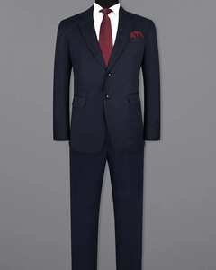 Tendances automne-hiver pour homme : manteaux et vestes de costume à double boutonnage en laine et polyester pour affaires et soirées - Product Image 1