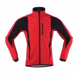Veste de cyclisme d'hiver pour homme PIHA SPORTS avec logo réfléchissant, respirante, à manches longues, col montant, maillot de vélo, veste coupe-vent, gilet d'extérieur - Product Image 4