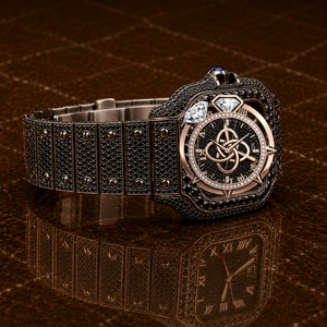 Reloj de Lujo para Hombre con Diamantes de Moissanita y Acero Inoxidable Premium - Product Image 2