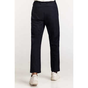 Pantalones Oxford de Pana Azul Marino 100% Algodón, Estilo Básico, Logotipo Personalizable, Decoración con Cremalleras, Cintura Media, Tallas XL a 6XL, Colores Variados - Product Image 4