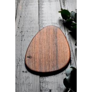 Elegante bandeja de servicio de madera maciza para alimentos y bebidas, forma y tamaño personalizados para ocasiones especiales, catering profesional - Product Image 3