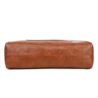 Sac fourre-tout de luxe pour femme en cuir véritable, résistant à l'eau, avec ouverture zippée, sac à bandoulière portable, sac à main tendance, grande capacité