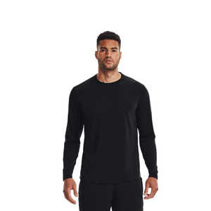 T-shirt à manches longues en coton avec impression personnalisée pour hommes, t-shirts à manches longues unis à coupe ajustée pour salle de sport, style décontracté, Service OEM, pour hommes - Product Image 1
