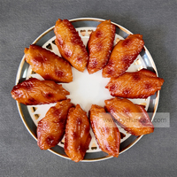 Modèle réaliste d'ailes de poulet grillées artificielles, simulation d'aliments factices pour restaurant, barbecue, présentation, accessoires de photographie