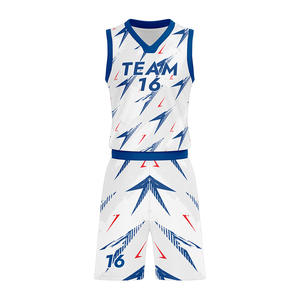 ชุดเครื่องแบบบาสเก็ตบอลสำหรับผู้ชายเสื้อทีมและกางเกงขาสั้นผ้าน้ำหนักเบาระบายอากาศได้สูงสุด - Product Image 5