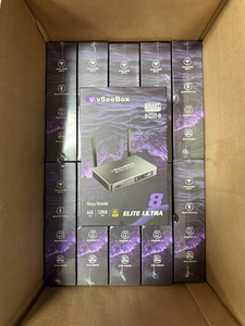 Boîte TV Android VseeBox Elite Ultra 8 authentique d'origine avec abonnement à vie + télécommande - Product Image 2