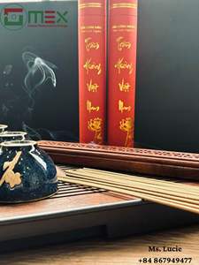 Luxury GMEX Sandalwood Aroma <b>Agarwood</b> <b>Incense</b> Sticks From Vietnam for Meditation & Aromatherapy Diffuser with <b>Incense</b> Holders - Product Image 5