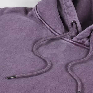 Sudadera con Capucha para Hombre, Lavado Ácido, Mezcla de Algodón Resistente, Corte Holgado y Relajado, Ideal para Venta en Línea - Product Image 5