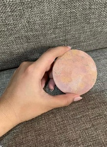 Natural Pink <b>Marble</b> Drink Coaster Set Minimalist Stone Coasters Modern Home Decor Coffee Table Accent - Product Image 3
