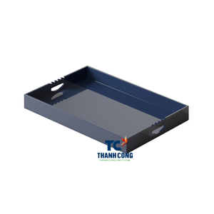 Plateaux en laque de haute qualité faits à la main au Vietnam pour les repas coffrets cadeaux et articles ménagers décoratifs écologiques - Product Image 1