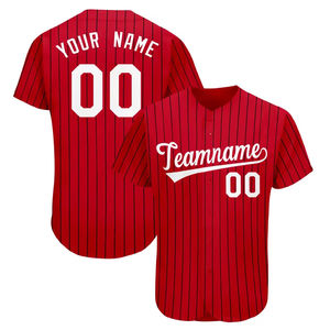 Camiseta de Béisbol Personalizada, Totalmente Sublimada, Nuevo Estilo, con Tela de Secado Rápido, de Mejor Calidad, Camisetas al por Mayor - Product Image 3