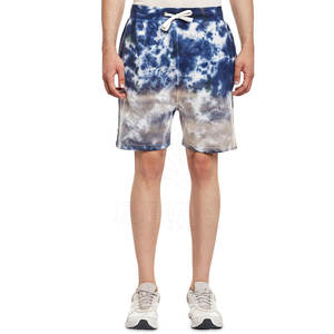 Short décontracté à motif uni pour hommes, Meilleure vente, fermeture à la taille élastique, Offre Spéciale en coton léger, respirant, coupe ample, Design - Product Image 1