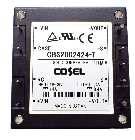 Original CBS2002424-T 200W DC-DC Converter 18-36V to 24V 8.4A Isolated Power Module