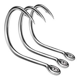 ตะขอเบ็ดตกปลาเหล็กคาร์บอนสูงแข็งแรงมากตะขอตกปลาดีบุกแข็งทนทานมาก - Product Image 3