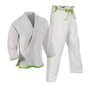 BJJ GI ผลิตจากผ้าฝ้าย100% เสื้อแจ็กเก็ต450gsm ถักไข่มุกน้ำหนัก10ออนซ์ ripstop ออกแบบได้ตามที่ต้องการ - Product Image 1