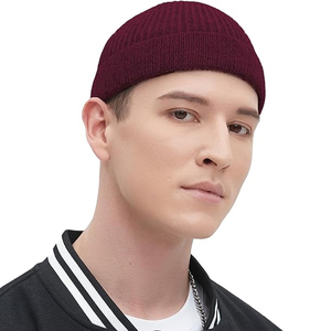 Gorro personalizado de alta demanda, gorro de invierno tejido al por mayor, gorro de punto de moda a la moda con logotipo bordado para venta al por menor - Product Image 1