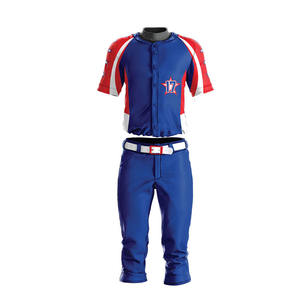 Uniforme de béisbol de marca privada personalizado con su propio logotipo El mejor material Ropa deportiva Precio establecido - Product Image 1