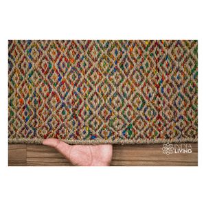 Tapis tissé à la main en laine tapis en laine fait à la main tapis de sol décoratif doux pour salon chambre bureau et usage intérieur à la maison - Product Image 6