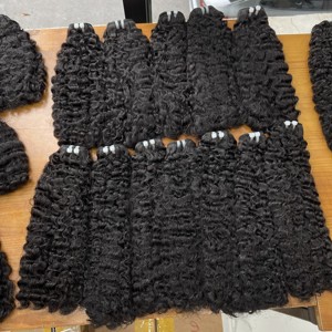 เครื่องต่อผมมนุษย์แบบสองชั้นเครื่องสานแบบชาวพม่าเกรดเรมี่100% แท้ทั้งหมด - Product Image 1