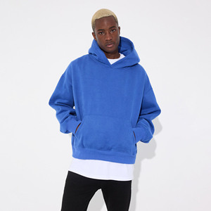 2025 hommes bonne qualité sweats à capuche personnalisés Streetwear le plus populaire plaine blanc haute coton hiver saison teinture Technique - Product Image 1