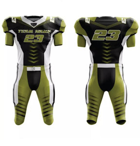 Camisetas de fútbol americano personalizadas, uniforme de fútbol americano con nombre de jugador de sarga y números, novedad - Product Image 1