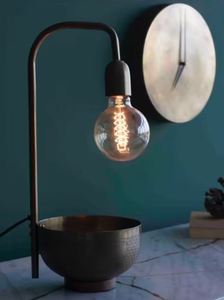 Nouvelle lampe de table moderne avec bol lampe de luxe à méduse lustre plafonnier lampe de nuit lampe d'étude lampara smart - Product Image 2