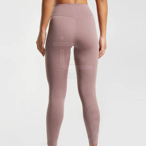 Leggings Casuales para Mujer, Nuevo Diseño, Alta Calidad, Personalizables, 100% Algodón, Cintura Media, Secado Rápido, Transpirables, Tejido Sólido, Uniformes - Product Image 2