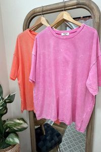 T-shirts pour hommes personnalisés imprimés DTG, effet délavé, 100 % coton biologique, coupe épaules tombantes et oversize, vente en gros - Product Image 4