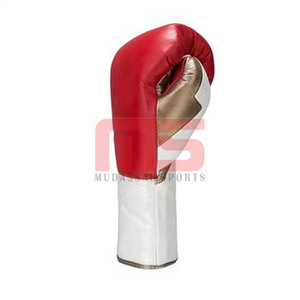 Gants de boxe professionnels personnalisés fabricant OEM cuir PU 8oz 10oz 12oz 14oz gants de combat à vendre - Product Image 3