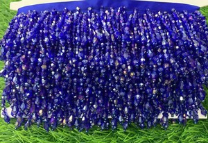5cm wide Dangling Crystal Beaded <b>Fringe</b> Trim Heavy Bead Tassel Trimming For <b>Curtain</b>,Home Decor,Dance Costumes,Party Dress 1 yard - Product Image 2