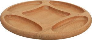 Meilleur plateau en bois à sections pour articles de sport, présentoir décoratif, service de collations et séchage de bonbons - Product Image 2