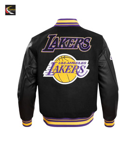 Venta al por mayor Fabricación Hombre Varsity Chaquetas Logotipo personalizado Impresión Latterman Chaquetas de béisbol - Product Image 3