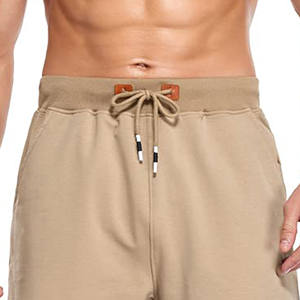 Stylish <b>Elastic</b> <b>Waistband</b> Designed for Comfortable and Breathable <b>Men's</b> Casual <b>Shorts</b> 100% Cotton <b>Men</b> <b>Shorts</b> - Product Image 2