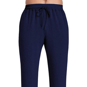 Pantalon de survêtement décontracté pour homme de qualité supérieure, taille mi-haute, séchage rapide, respirant, 100 % coton, coupe droite, avec cordon de serrage - Product Image 6