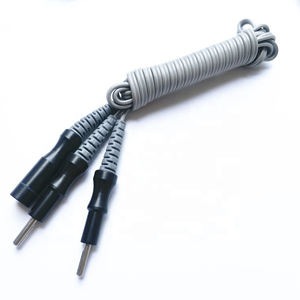 Fórceps de coagulación aislados laparoscópicos atraumáticos de 5mm de doble acción con cable para cirugía abdominal disponibles en todo tipo - Product Image 6