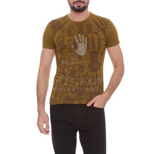 Meilleur prix Logo personnalisé hommes T-Shirt 100% coton tricoté tissu fabriqué au Pakistan couleur personnalisée - Product Image 4