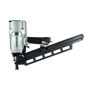Cloueur pneumatique à 21 degrés pour encadrement, 64 clous en bande plastique pour applications sur meubles et palettes, OEM - Product Image 1