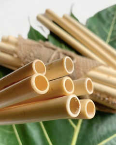 Pajitas de Bambú Sostenibles, Reutilizables, Biodegradables y Ecológicas - Product Image 4