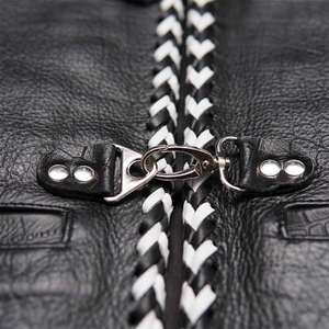 2026 Trendy New Stylish Design Leather <b>Vest</b> High Quality Windproof And Warm <b>Heated</b> Sleeveless <b>Vest</b> 100% Genuine Men Leather <b>Vest</b> - Product Image 3