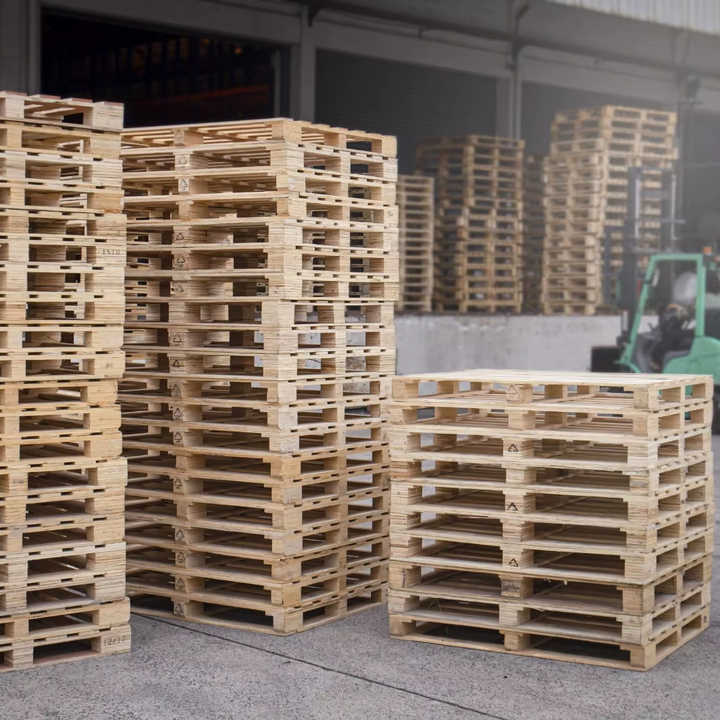 Direct Supplier's Hot Sale Best Price Natural Wooden Pallets High Quality from Market Leader